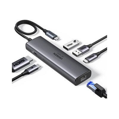 Ugreen CM512 6-in-1 Type-C Multifunction Hub - Image 2