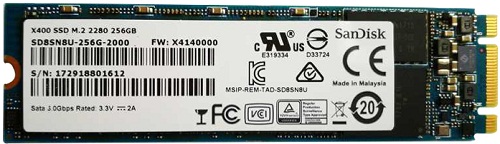 SanDisk SSD X400 M.2 2280 512GB - Image 2