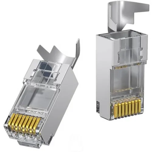 UGREEN NW193 Cat-7 Gold-Plated Shielded RJ45 Connector (10 Pcs) - Image 2